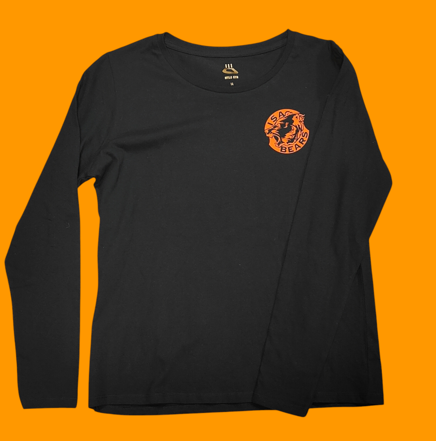ISA Bear Logo Long sleeve T-shirt - Booster Club