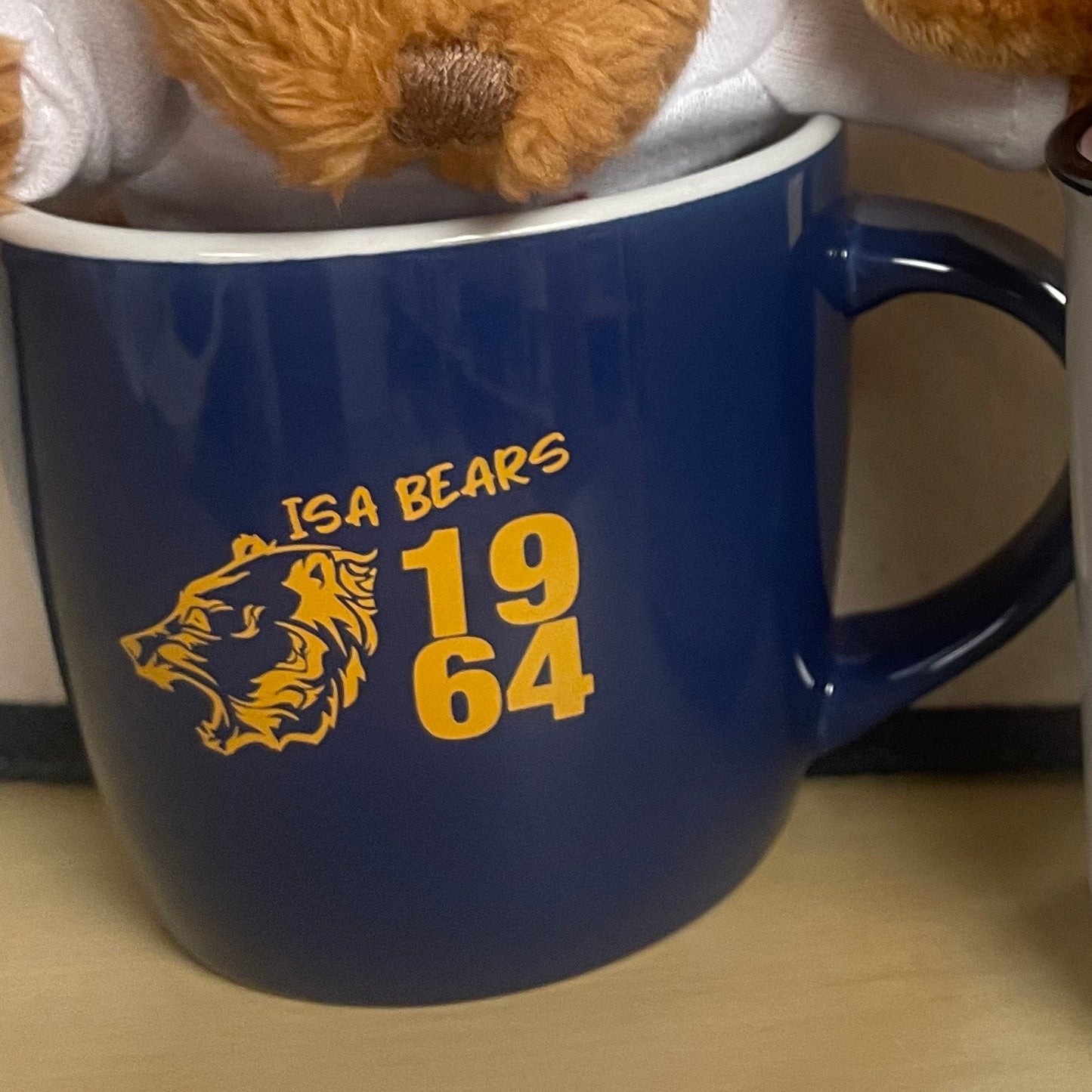 Blue ISA Bear mug