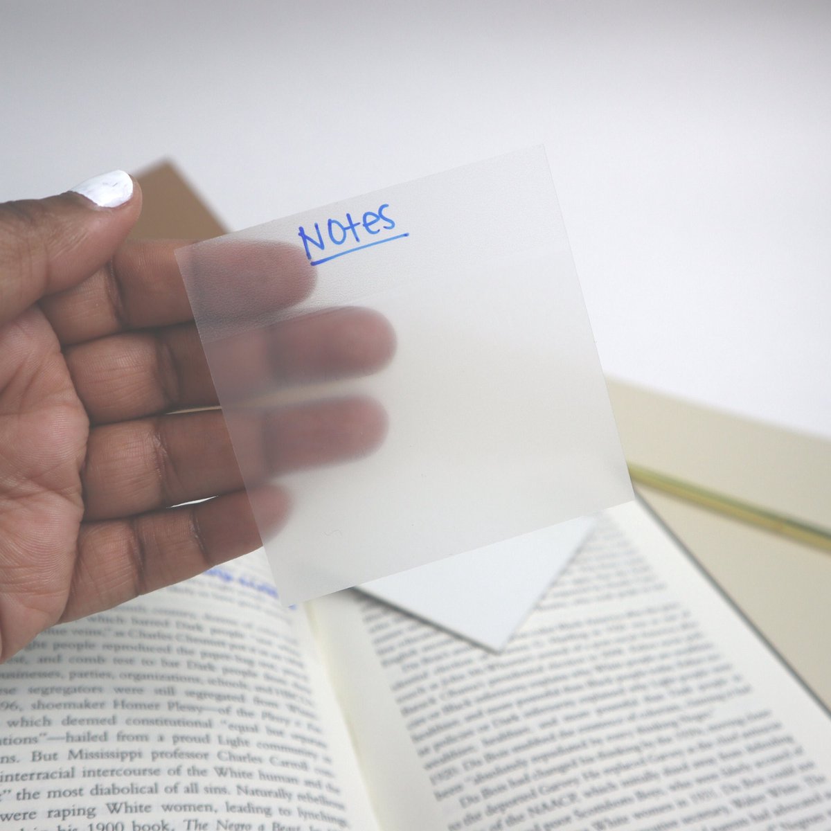 Post-it / Info Sticky Notes Transparent