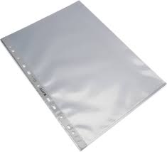 Leitz Plastic A4 Show Bag 11 Hole - Embossed