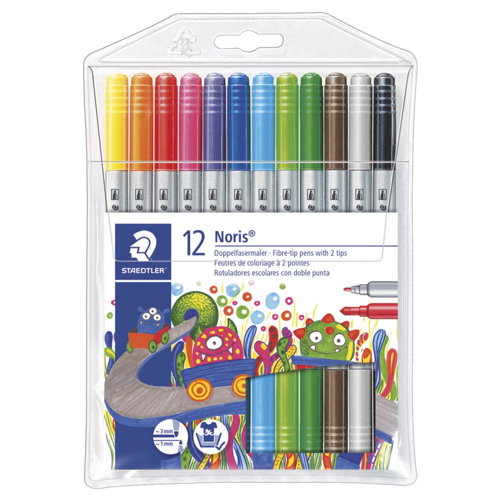 Fibre Tip Color pens (Twin Tip)
