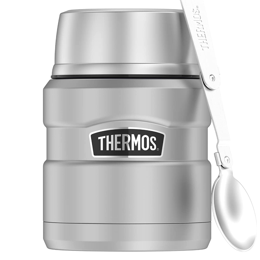 Thermos King Food Container - Stainless Steel