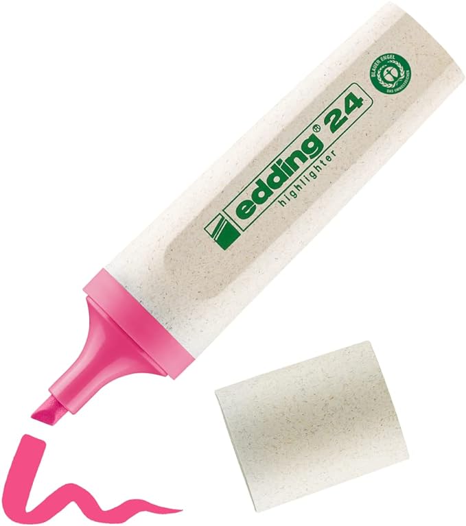 Edding 24 EcoLine Highlighter - Pink