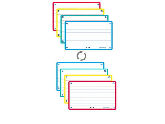 A6 Lined Flashcards (15x10), 100 pcs.