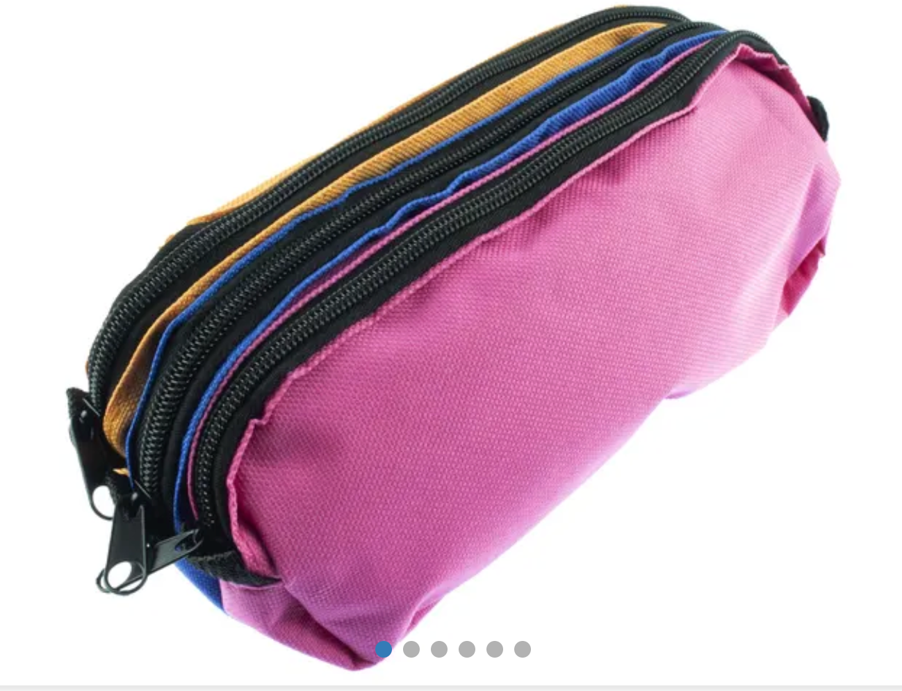 Pencil Case With 3 Compartments
