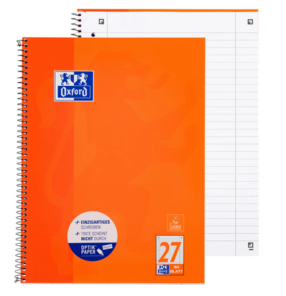 Collegeblock Notebook Oxford A4 - Lined