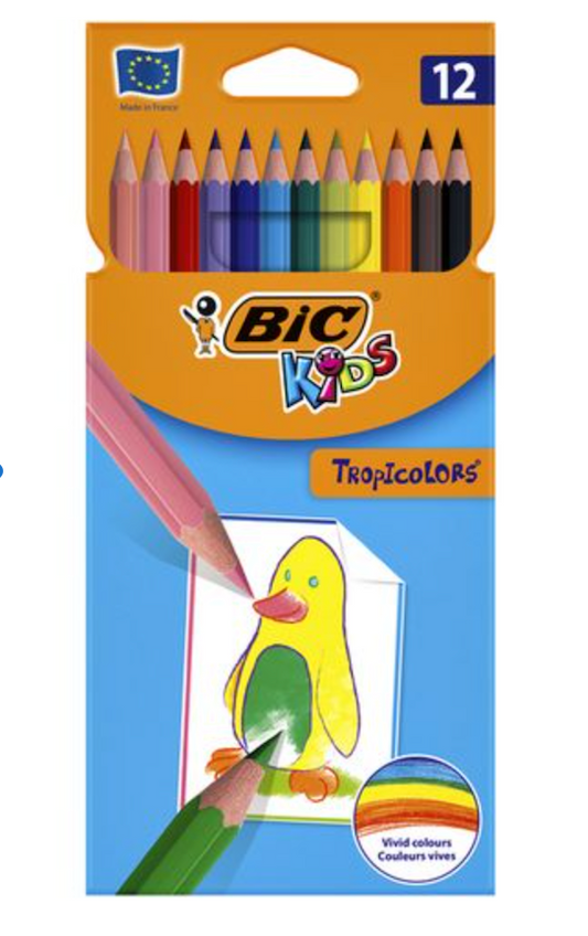 BIC Kids Tropicolors Pencils - Colored Pencils